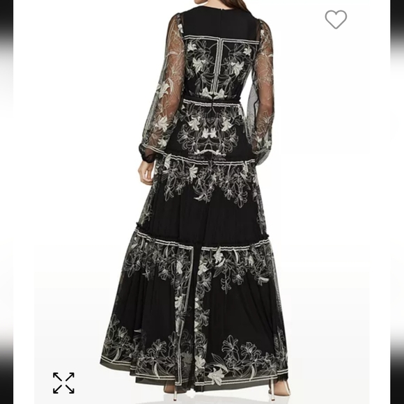 BCBGMAXAZRIA Synthetic Lily Embroidered Floral - Picture 4 of 17